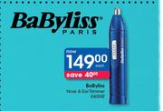 BaByliss Nose & Ear Trimmer E600XE-Each