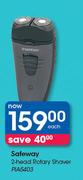 Safeway 2 Head Rotary Shaver PIA5403-Each