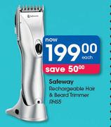 Safeway Rechargeable Hair & Beard Trimmer RHS5-Each