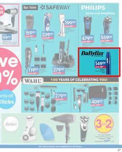 Clicks : You Pay Less (20 Sept - 7 Oct 2019), page 47