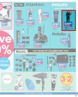 Clicks : You Pay Less (20 Sept - 7 Oct 2019), page 47