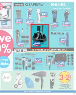 Clicks : You Pay Less (20 Sept - 7 Oct 2019), page 47