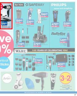 Clicks : You Pay Less (20 Sept - 7 Oct 2019), page 47