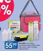 Smartlife Lunch Bag Lunchboxes Water Bottles Water Filter Jugs Or Filter Cartridge Replacements-Each