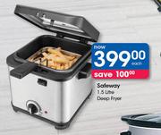 Safeway 1.5 Litre Deep Fryer-Each