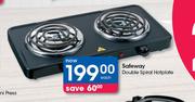 Safeway Double Spiral Hotplate-Each