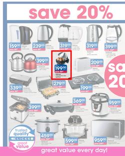 Clicks : You Pay Less (20 Sept - 7 Oct 2019), page 50