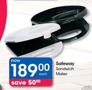 Safeway Sandwich Maker-Each