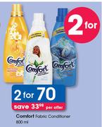Comfort Fabric Conditioner-2 x 800ml