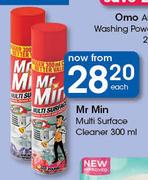 Mr.Min Multi Surface Cleaner-300ml Each