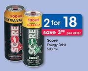 Score Energy Drink-2 x 500ml