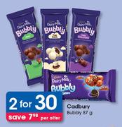 Cadbury Bubbly-2 x 87g