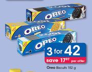 Oreo Biscuits-3 x 152g