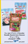 Knocker Doodle Sweets From Heaven-50g Or 150g Per Pack