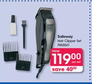 Safeway Hair Clipper Set PIA5541-Per Set
