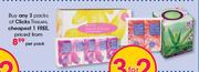 Clicks Tissues-Per Pack