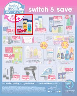 Clicks : You Pay Less (20 Sept - 7 Oct 2019), page 56