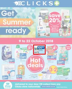 Clicks : You Pay Less (9 Oct - 22 Oct 2018), page 1