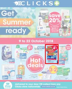 Clicks : You Pay Less (9 Oct - 22 Oct 2018), page 1