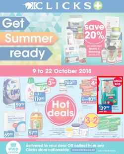 Clicks : You Pay Less (9 Oct - 22 Oct 2018), page 1