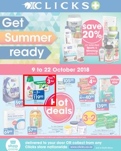 Clicks : You Pay Less (9 Oct - 22 Oct 2018), page 1