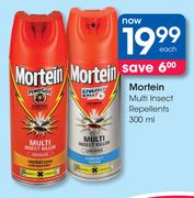 Mortein Multi Insect Repellents-300ml Each