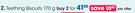 Clicks Made 4 Baby Teething Biscuits-2 x 170g Per Offer
