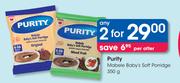 Purity Mabele Baby's Soft Porridge-2 x 350g