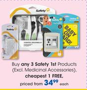 Safety 1st Products(Excl.Medicinal Accessories)-Each