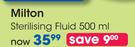 Milton Sterilising Fluid-500ml Each