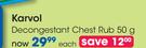Karvol Decongestant Chest Rub-50g Each