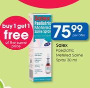 Salex Paeditric Metered Saline Spray-30ml Per Offer