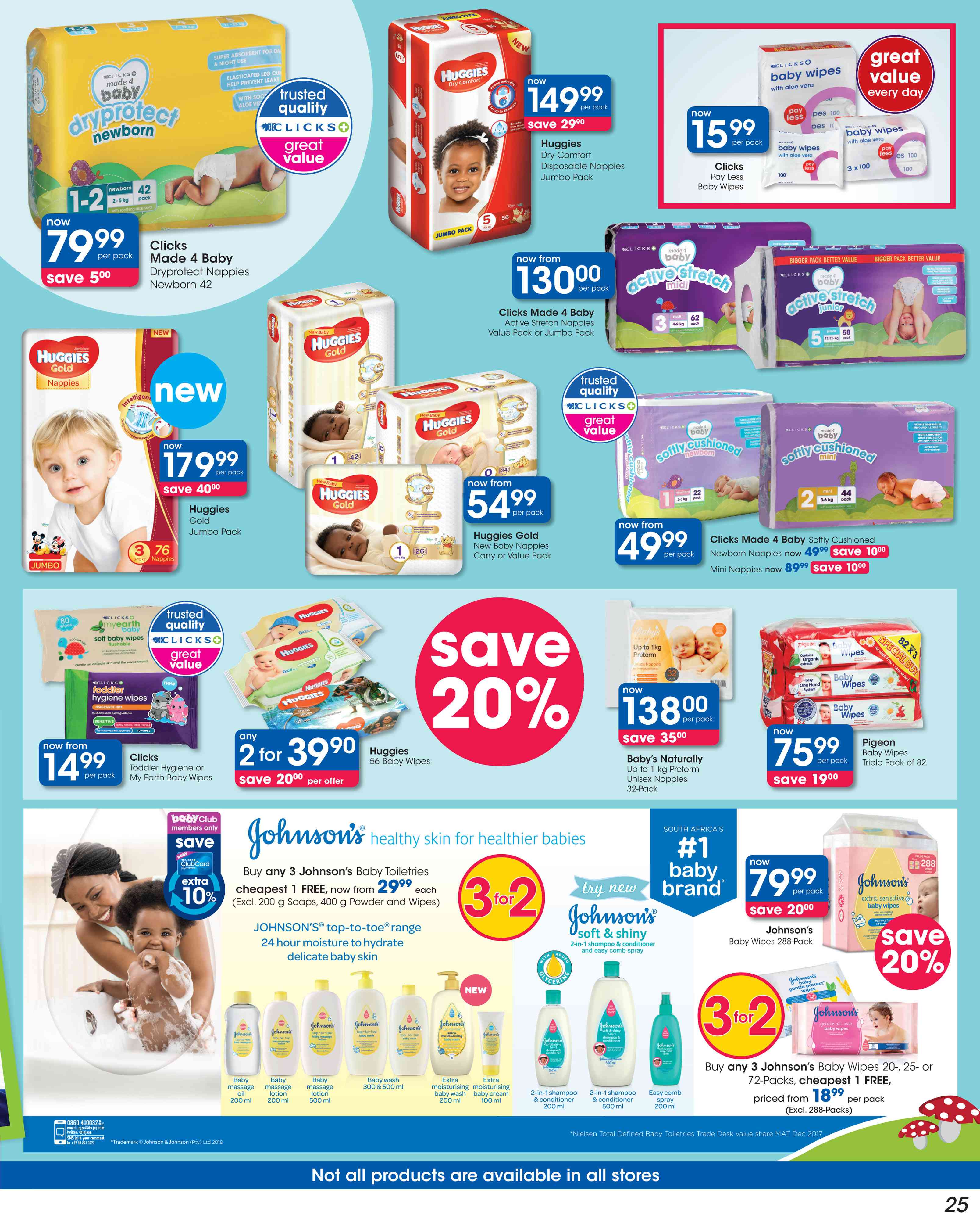 Special Clicks Made 4 Baby Softly Cushioned Mini NappiesPer Pack — www