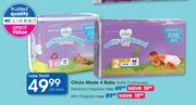 Clicks Made 4 Baby Softly Cushioned Newborn Nappies-Per Pack