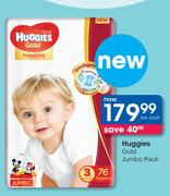 Huggies Gold Jumbo Pack-Per Pack