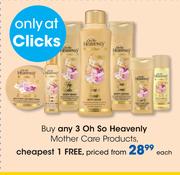 Oh So Heavenly  Mother Care Products-Each