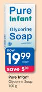 Pure Glycerine Soap-100g Each