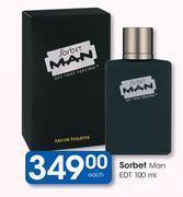 Sorbet Man EDT-100ml Each
