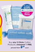 Clicks Cotton Products-Each