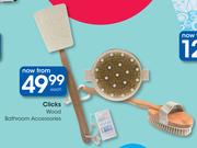 Clicks Wood Bathroom Accessories-Each