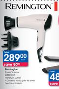 Remington Power Volume 2000 Watt Hairdryer D3015-Each