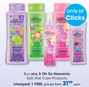 Oh So Heavenly Kids Hair Care Products-Each