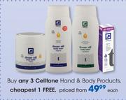 Celltone Hand & Body Products-Each