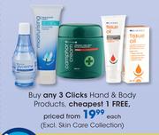 Clicks Hand & Body Products (Excl Skin Care Collection)-Each