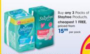 Stayfree Products Pack-Per Pack
