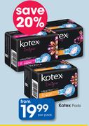Kotex Pads-Per Pack