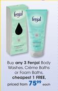 Fenjal Body Washes, Creme Baths Or Foam Baths-Each