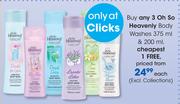 Oh So Heavenly Body Washes(Excl. Collections)-375ml & 200ml Each