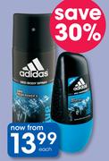 Adidas For Men Roll On-50ml Each