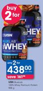 USN BlueLab 100% Whey Premium Protein-2x908g Per Offer